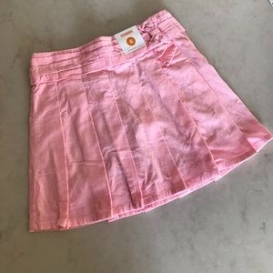 5/$25 Gymboree Pink Corduroy Pleated Skirt